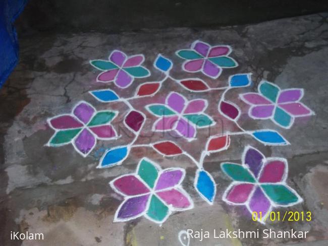 Rangoli: happy new year