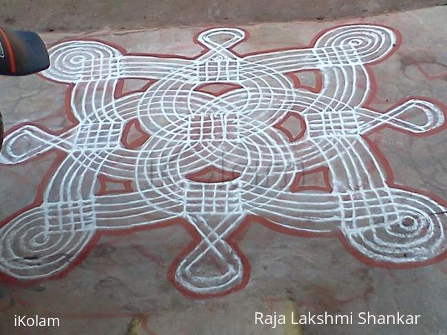 Rangoli: Friday kolam