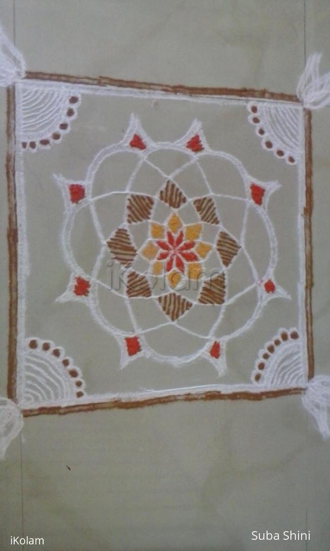 Rangoli: pongal kolam