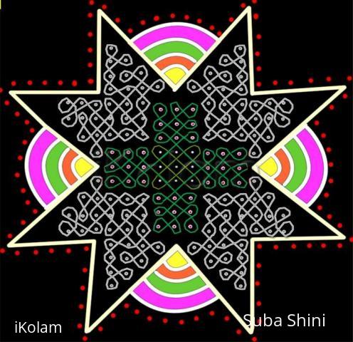 Rangoli: margazhi kolam12