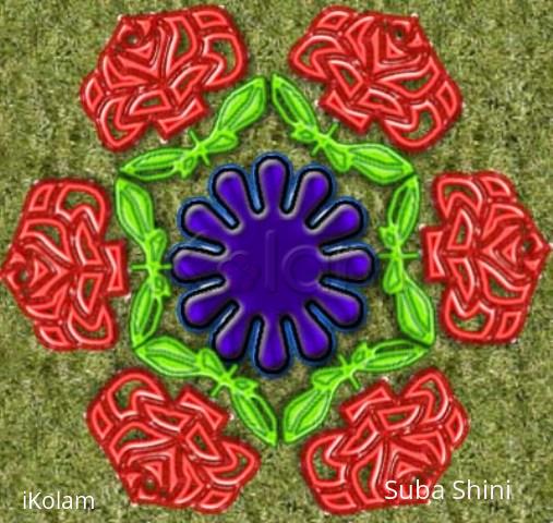 Rangoli: dotted rangoli