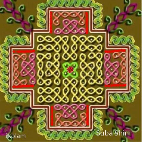 Rangoli: sikku kolam 53