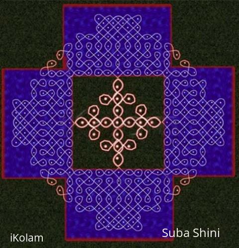 Rangoli: sikku kolam29