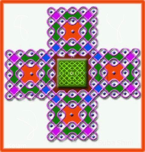 Rangoli: sikku kolam 31