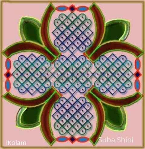 Rangoli: sikku kolam 33