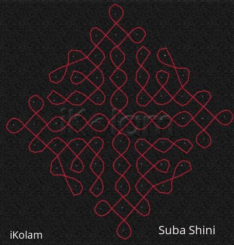 Rangoli: sikku kolam40