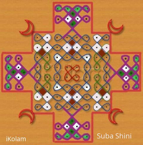 Rangoli: sikku kolam56