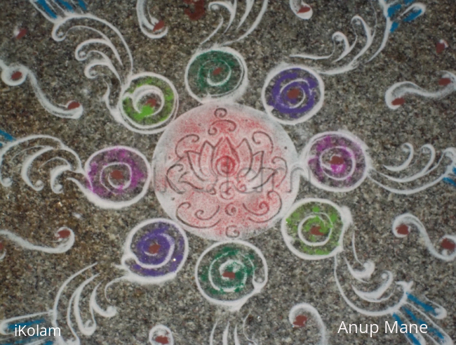 Rangoli: ram navami 2012