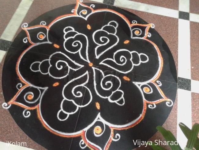 Rangoli: SANGU KOLAM