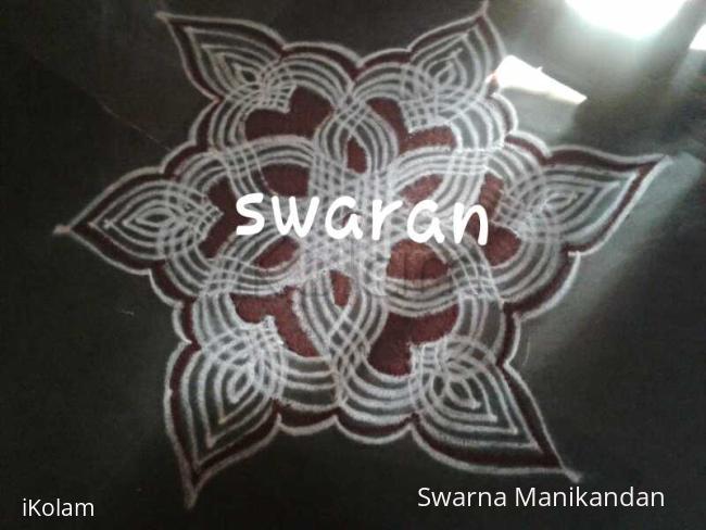 Rangoli: Navrathri - Day 6-PadiKolam