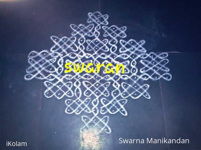 Rangoli: Navrathri - Day 7- SikkuKolam