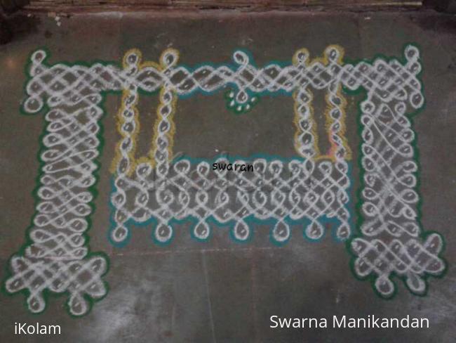 Rangoli: Margazhi 2014-2015: Day22:SikkuKolam