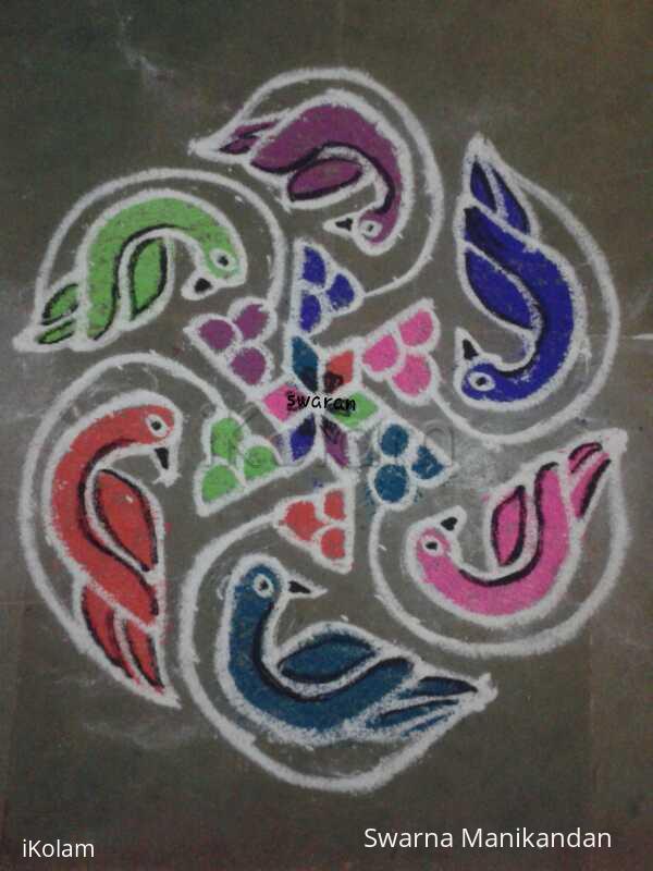 Rangoli: Margazhi 2014-2015: Day23:: Dottedkolam