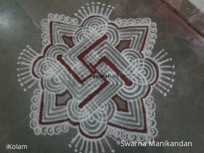 Rangoli: Margazhi 2014-2015: Day29::Padikolam