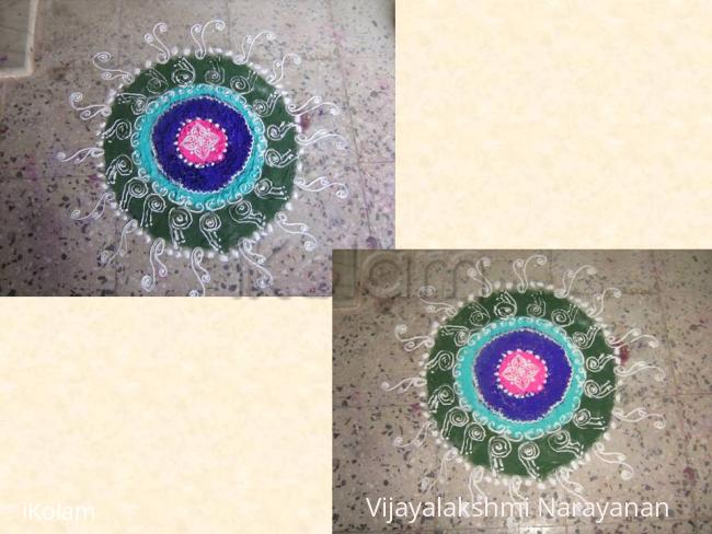 Rangoli: Karthikai rangoli 2012