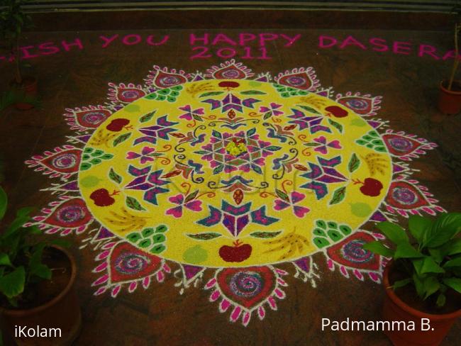 Rangoli: DASARA_2011