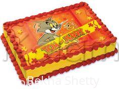 Rangoli: sending eggless cake to my friends(TOMS)