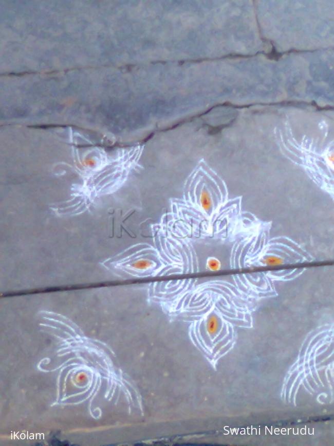 Rangoli: free hand