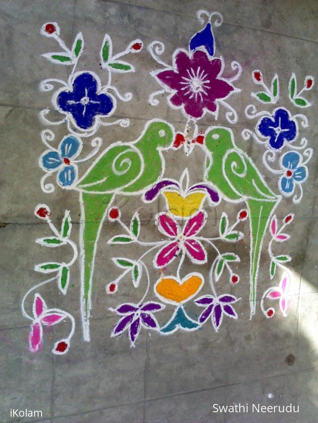 Rangoli: sankranthi muggu