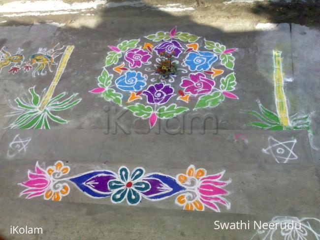 Rangoli: sankranthi 