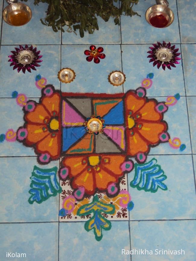 Rangoli: simple rangoli