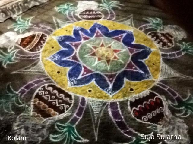 Rangoli: Pongal kolam