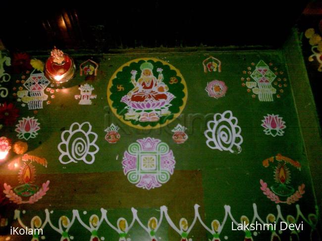 Rangoli: diwali stencil rangoli