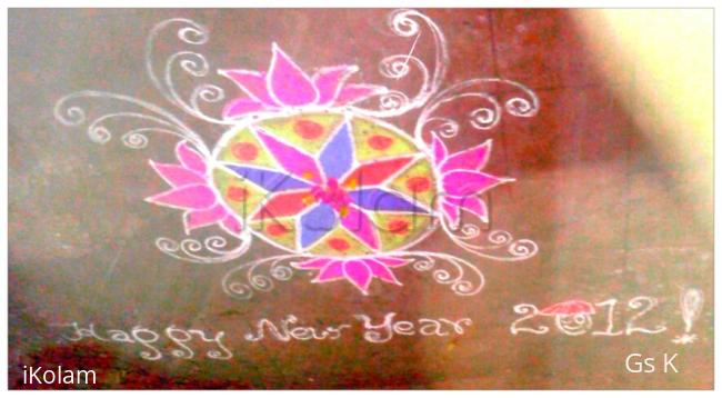 Rangoli: New Year 2012