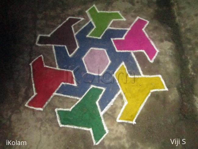 Rangoli: cute kolam