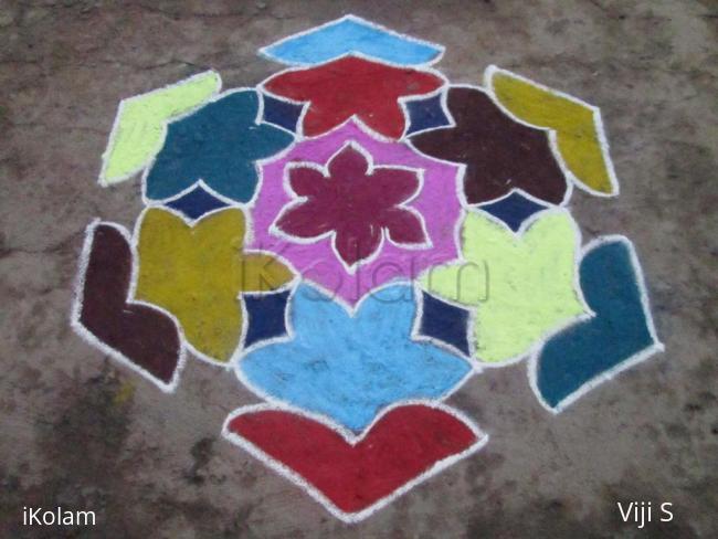 Rangoli: colourful kolam