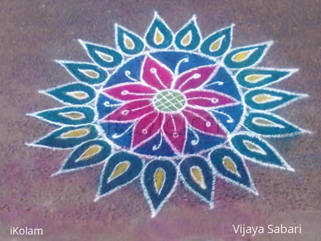 Rangoli: free hand rangoli