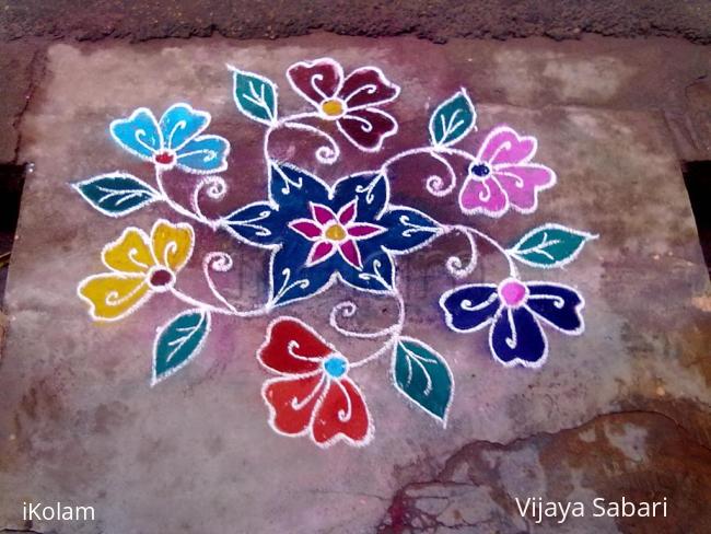 Rangoli: dotted 