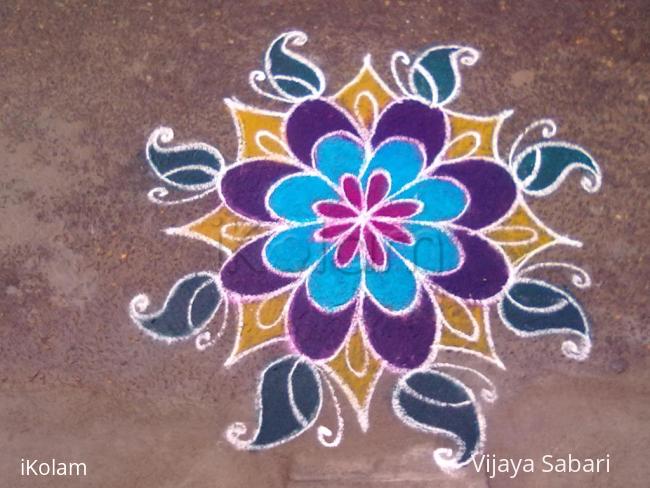 Rangoli: free hand rangoli