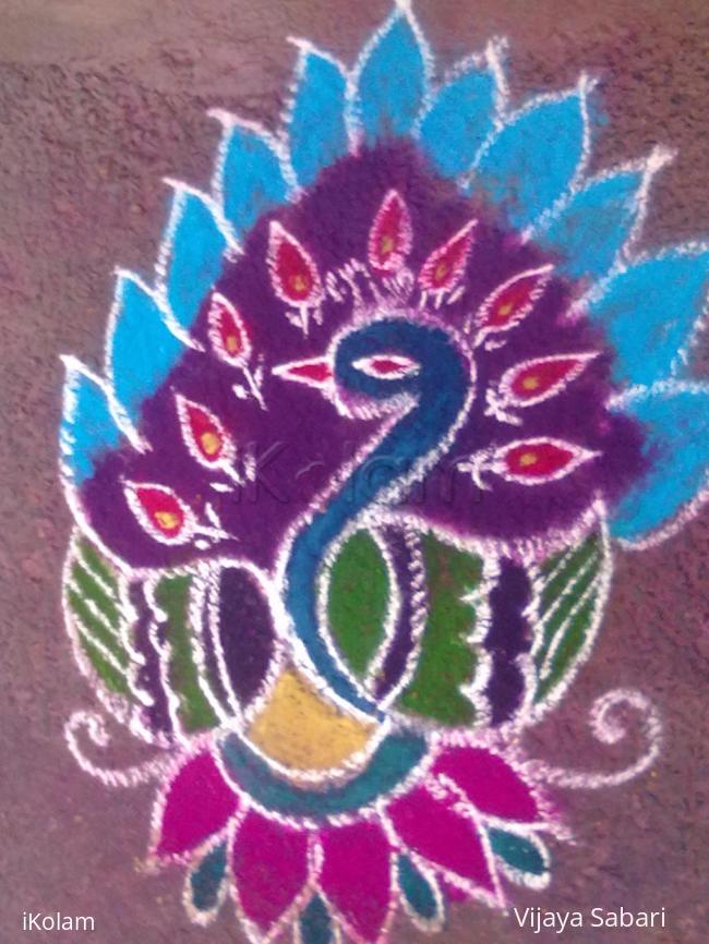 Rangoli: free hand rangoli