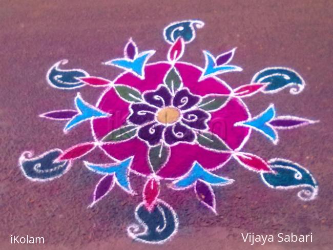 Rangoli: freehand