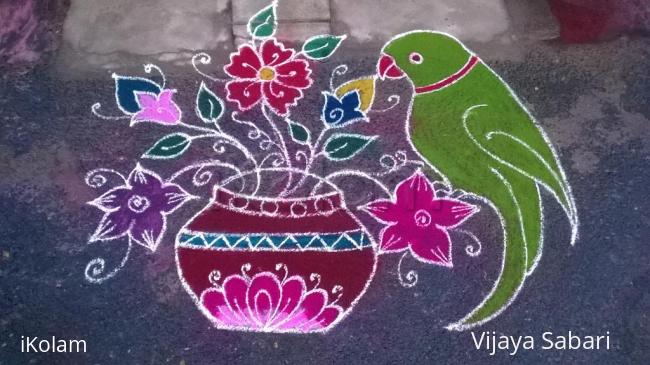 Rangoli: freehand