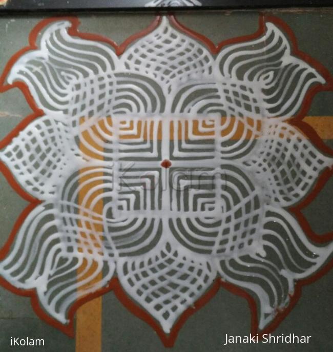 Rangoli: daily maa kolam