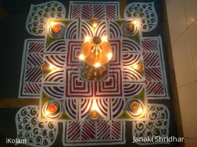 Rangoli: Karthigai Maa Kolam