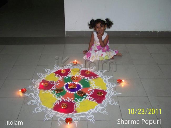 Rangoli: Dantheras Rangoli