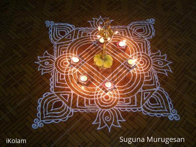 Rangoli: barani deepam!