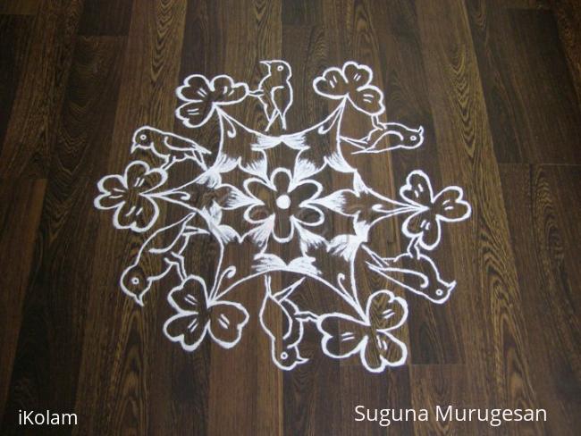 Rangoli: margazhi kolam11