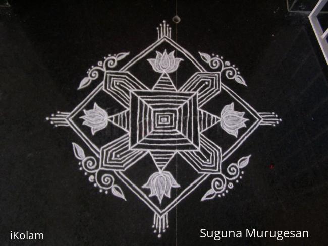 Rangoli: free hand