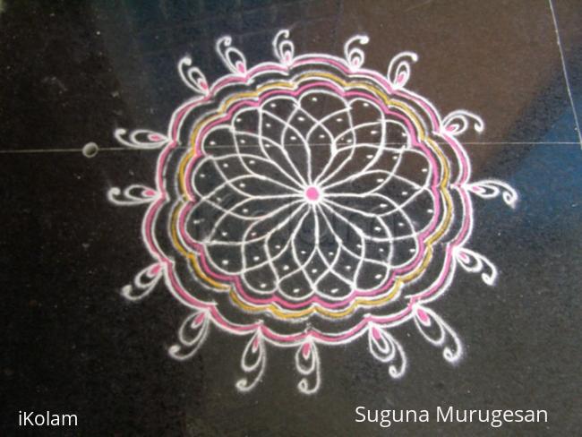 Rangoli: new floor kolam