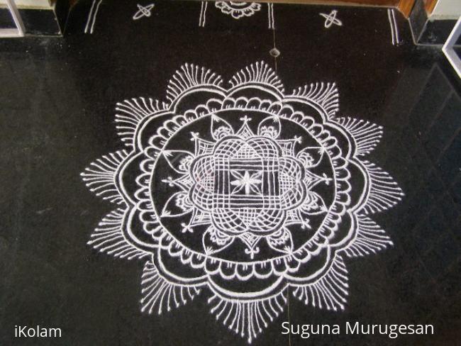 Rangoli: free hand