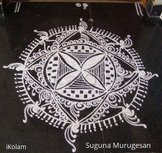 Rangoli: free hand