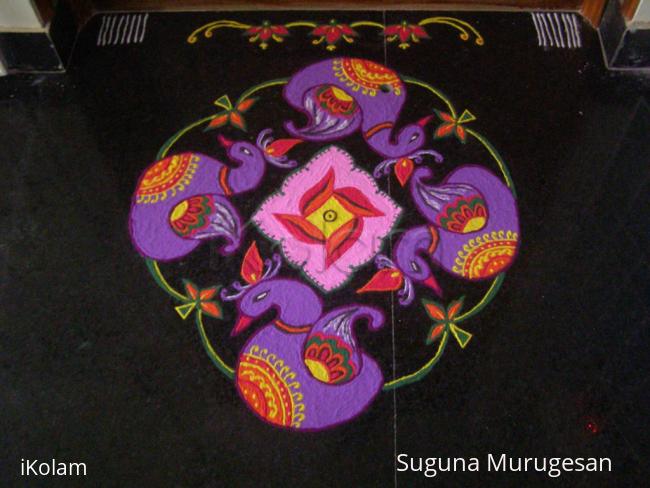 Rangoli: margazhi special kolam 1