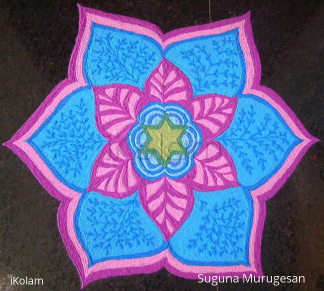 Rangoli: margazhi rangoli7