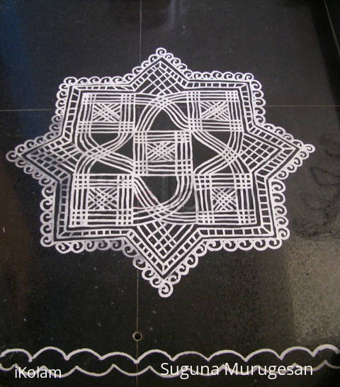 Rangoli: margazhi kolam2