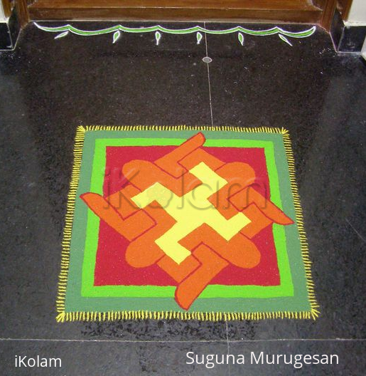 Rangoli: margazhi kolam9