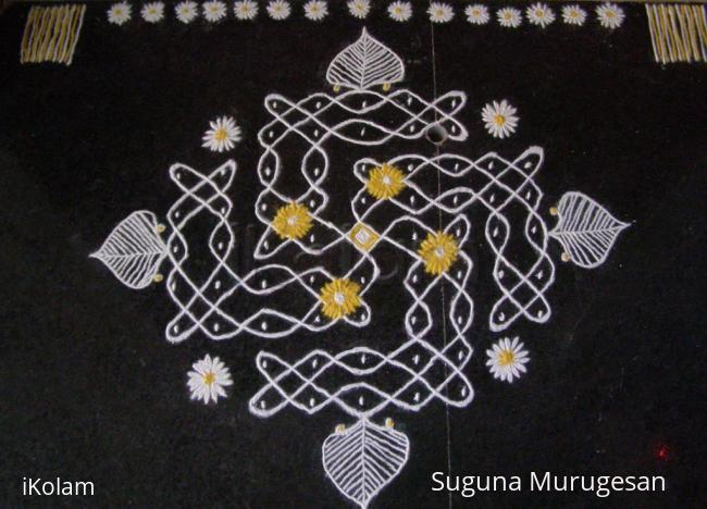 Rangoli: margazhi special kolam 9